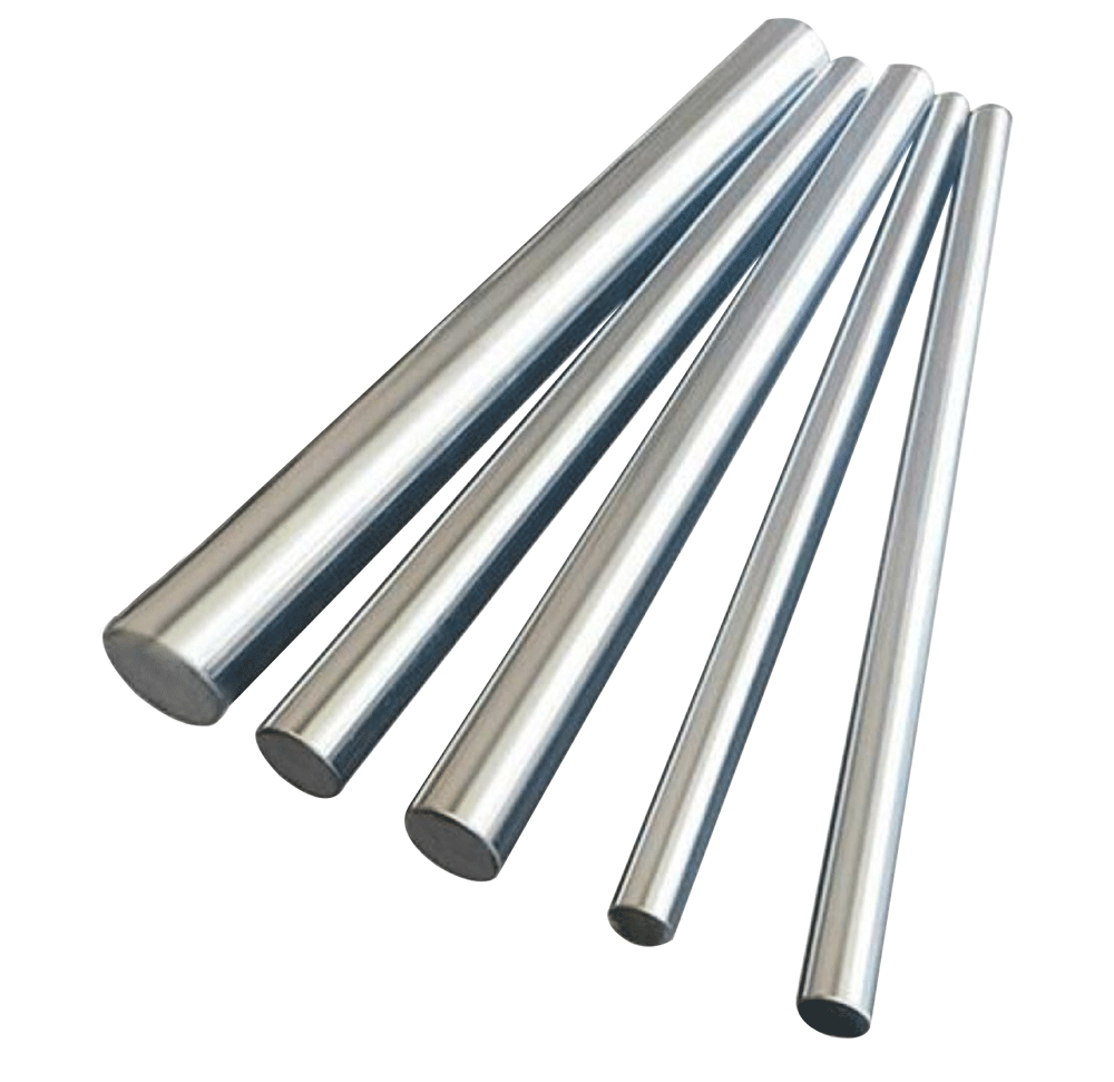 Her boyutta krom kaplama çubuk